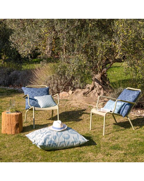 Fodera per cuscino Backcountry Cassis blu