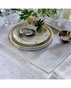 4 Sets de table Lumière d'Étoiles Diamant  blancs - 50x36 cm