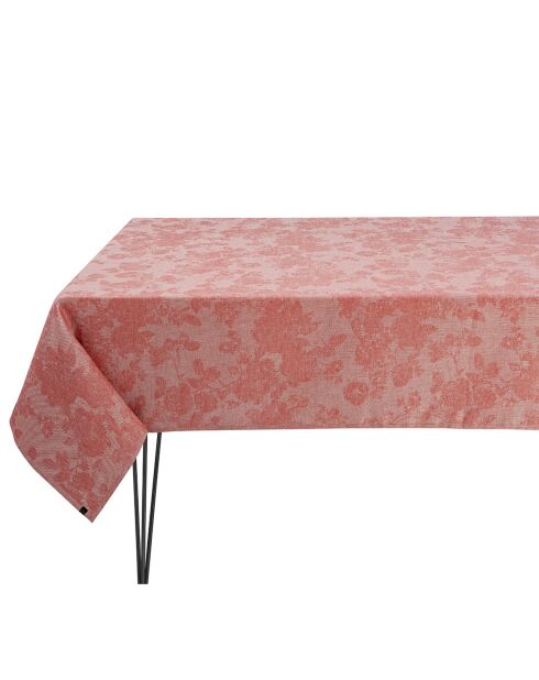 Nappe 100% Lin Casual Terre Cuite orange