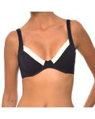 Haut de maillot de bain balconnet Salento noir