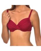 Top de bikini Pavillon Rouge Bordeaux Balconnet