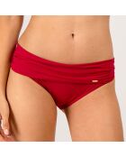 Rote burgunderrote Bikinihose Pavillon