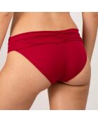 Rote burgunderrote Bikinihose Pavillon