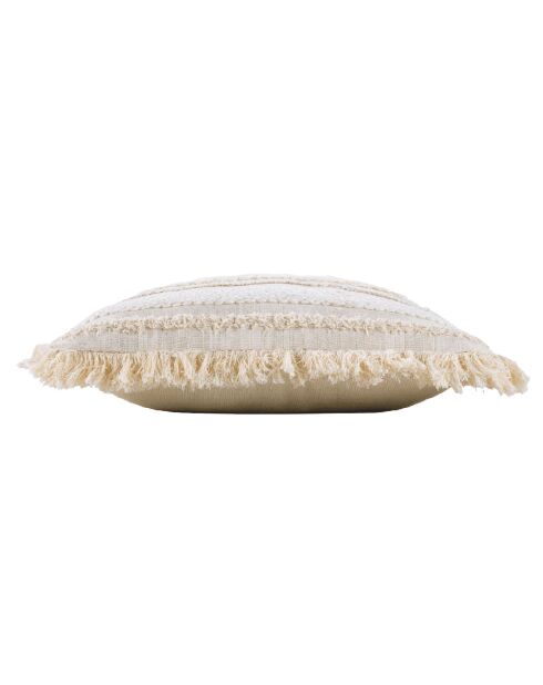 Coussin Déhoussable Atlas naturel - 40x40 cm