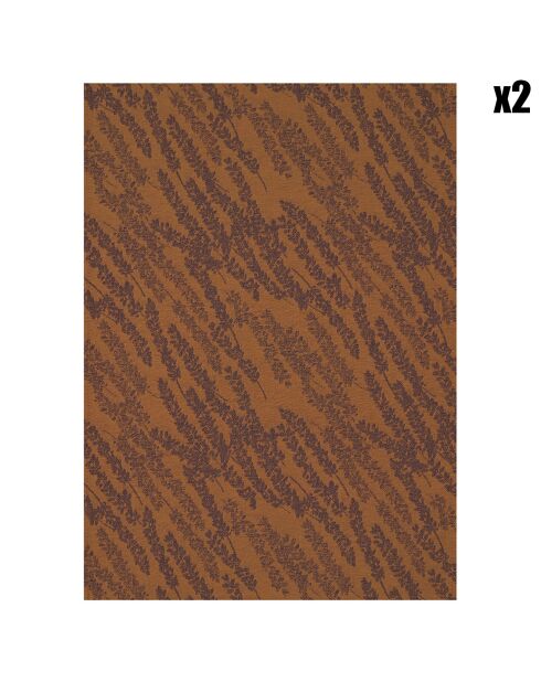 2 strofinacci Origin Nature Bark marrone/blu - 80x60 cm