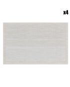 4 tovagliette beige Slow Life Sand - 50x30 cm