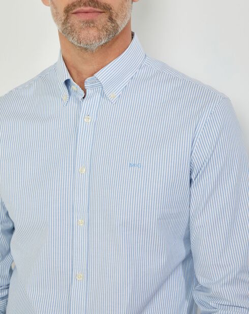 Chemise Tristan bleue