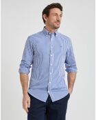 Chemise Anthony bleue