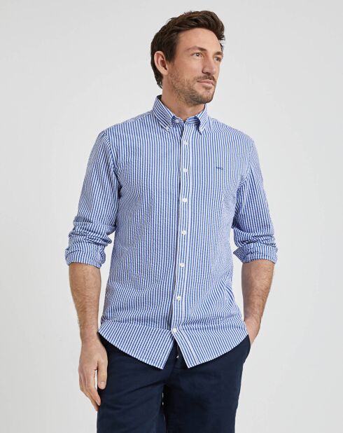 Chemise Anthony bleue