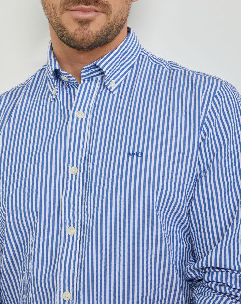 Chemise Anthony bleue