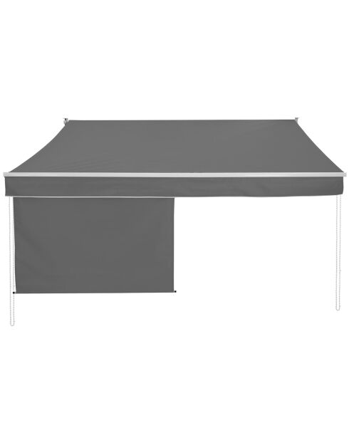 Store banne vertical Genova 3x2m gris - 300x200 cm