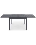 Salon de jardin extensible 8 places en polywood gris