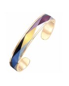 Geelgoud/veelkleurige vergulde Masquerade-armband