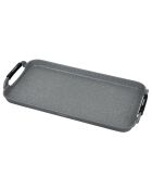 Plancha XXL Induction grise - 49x39x3.2 cm