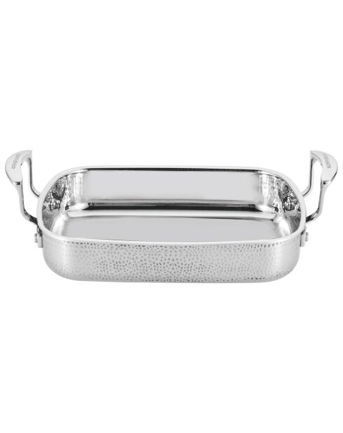 Plat à four gris - 35 cm