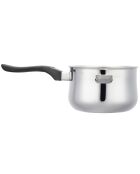 Casserole Bain Marie Fixe induction grise