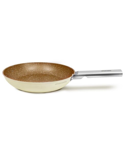 Poêle induction beige - D.24 cm