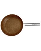 Poêle induction beige - D.28 cm
