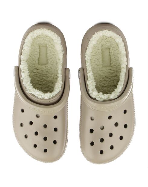 Sabots fourrés Gabriel taupe