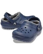 Sabots fourés Ange bleu marine