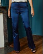 Pantalon en Satin Moon nuit