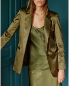 Veste de costume en Satin Moon bronze