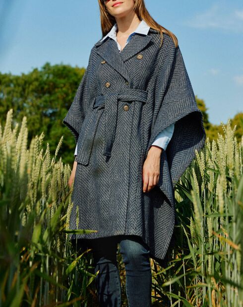 Manteau cape Solo nuit