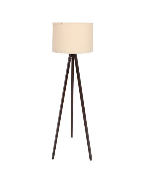 Lampada da terra 101 noce crema - 25x38x120 cm