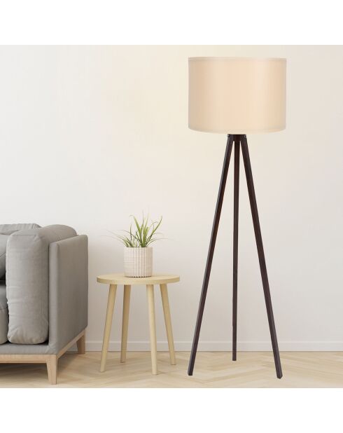 Lampadaire 101 crème de noix - 25x38x120 cm
