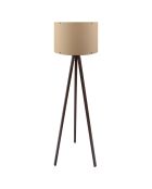 Lampadaire 129 blanc/noir - 25x38x120 cm