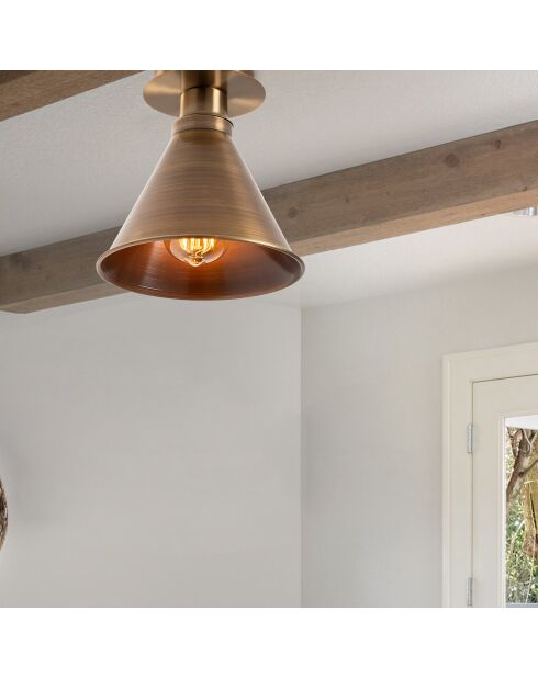 Lustre Berceste cuivre - D.20x24 cm