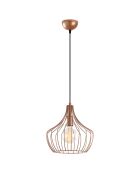 Lustre Mézopotamya cuivre - D.27x126 cm