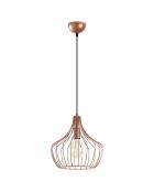 Lustre Mézopotamya cuivre - D.27x126 cm