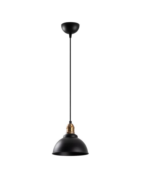 Varzan antieke zwarte kroonluchter - D.21x36-116 cm