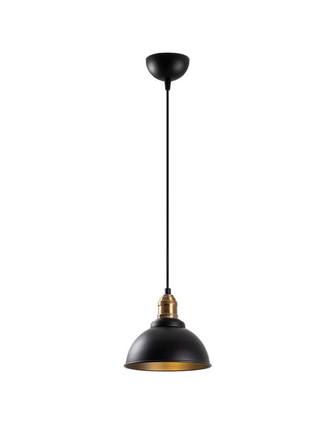 Lustre Varzan noir antique - D.21x36-116 cm