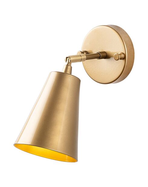 Evander goldene Wandlampe - 10x26x21 cm
