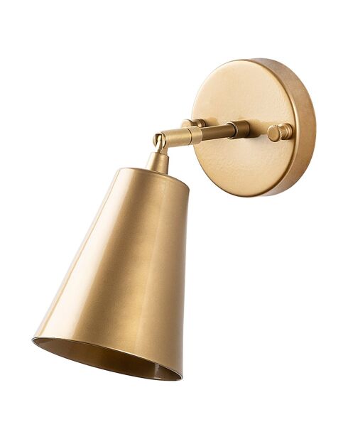 Evander goldene Wandlampe - 10x26x21 cm