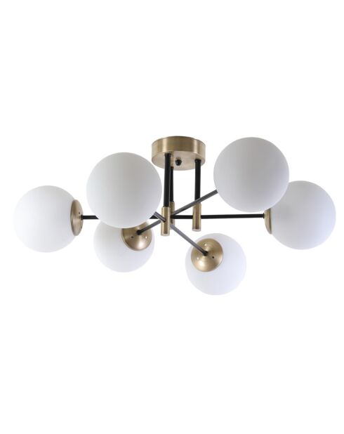 Lustre Dolunay  blanc - D.65x35 cm