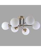 Lustre Dolunay  blanc - D.65x35 cm