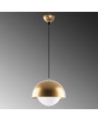 Lustre Camgoz doré - 30x30x108 cm