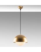 Lustre Camgoz doré - 30x30x108 cm