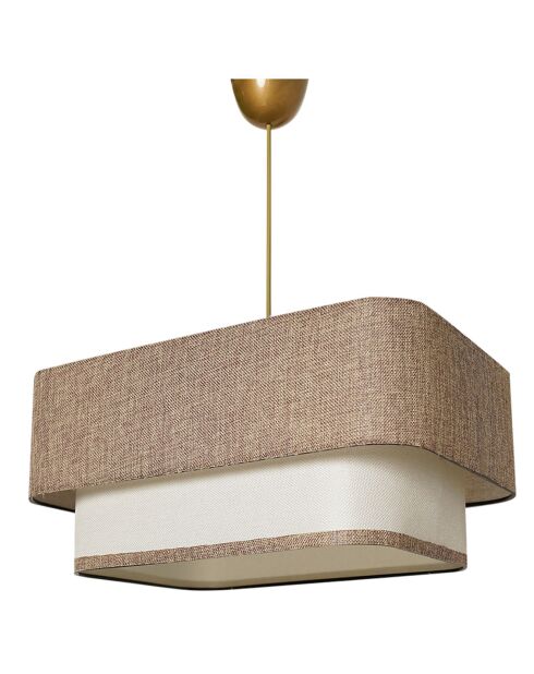 Lustre Varianza  beige/crème - 35x20x70 cm