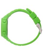 Montre digitale Mixte en Silicone Ice Digit Ultra Small verte