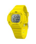 Montre digitale Mixte en Silicone Ice Digit Ultra Small jaune