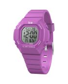 Montre digitale Mixte en Silicone Ice Digit Ultra Small violette