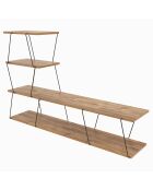 Meuble TV Ilgaz pin - 150x93x30 cm
