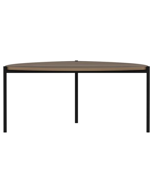Table basse Lenny noyer - 90x40x89 cm