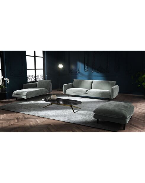 Isak 2-Sitzer-Sofa Hellgrau - 155x92x85 cm