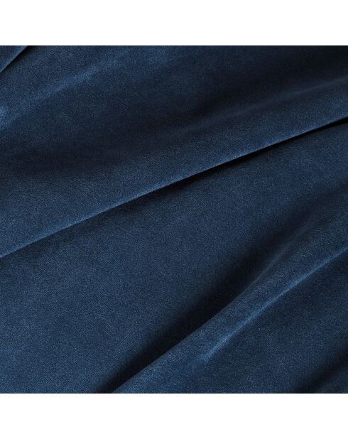 Méridienne Cozy Velours bleu nuit - 105x185x80 cm