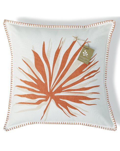 Housse de coussin Palma terre de sienne - 50x50 cm